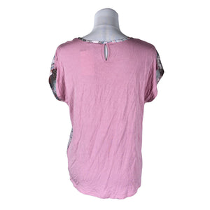 Unisex More&More - Lühikeste käistega pluus, suurus 38 - Heleroosa (2)