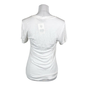 Unisex Philosophy Blues Original - Lühikeste käistega pluus, suurus 34 - Valge (2)