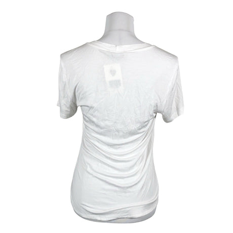 Unisex Philosophy Blues Original - Lühikeste käistega pluus, suurus 34 - Valge (2)