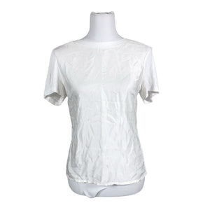 Unisex Philosophy Blues Original - Lühikeste käistega pluus, suurus 34 - Valge (1)