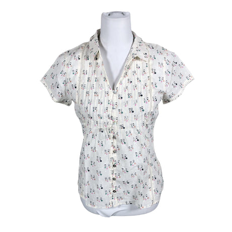 Unisex White Stuff - Lühikeste käistega pluus, suurus 36 - Beige ()