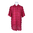 Unisex Lena - Lühikeste käistega pluus, suurus 36 - Roosa ()