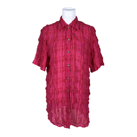 Unisex Lena - Lühikeste käistega pluus, suurus 36 - Roosa ()