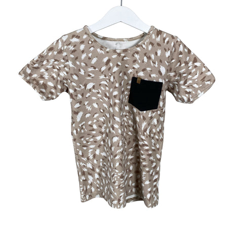 Unisex Metsola - T-särk, suurus 122 - 128 - Beige ()
