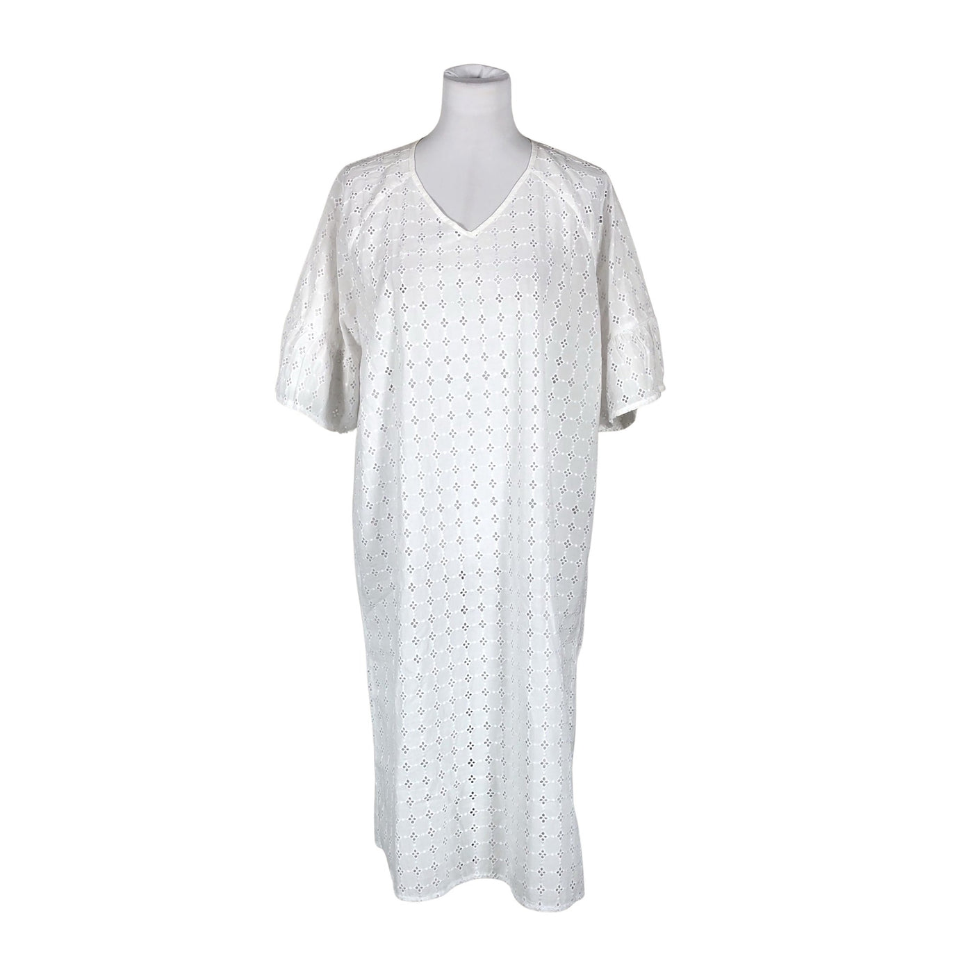 Unisex Nanso - Mitteveniv kleit, suurus 40 - Valge (1)
