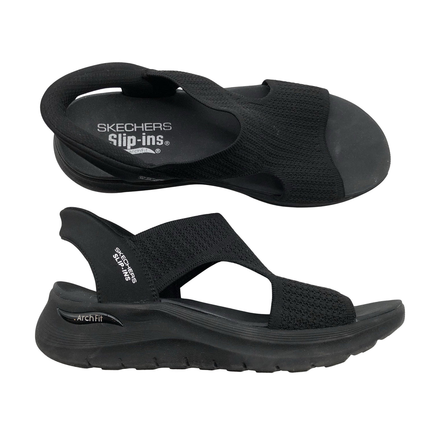 Unisex Skechers - Rihmikud, suurus 40 - Must (1)