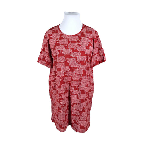 Unisex Nanso - Öösärk , suurus 48 - Punane ()