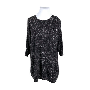 Unisex NOSH - Trikotaažist tuunika, suurus 50 - Must (1)