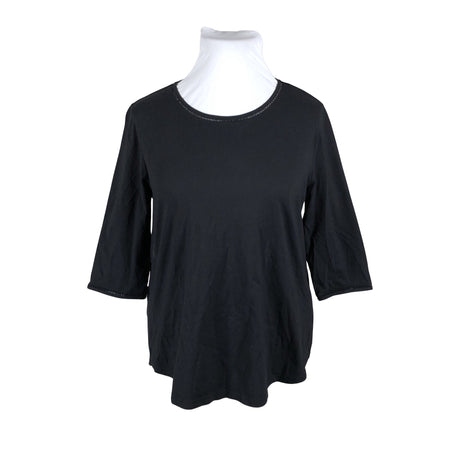 Unisex Peter Hahn - Trikotaažist pluus, suurus 46 - Must ()