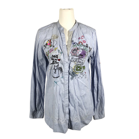 Unisex Desigual - Pluus, suurus 40 - Helesinine ()