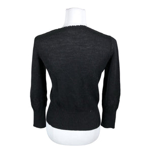 Unisex Handmade - Kampsun, suurus 36 - Must (2)
