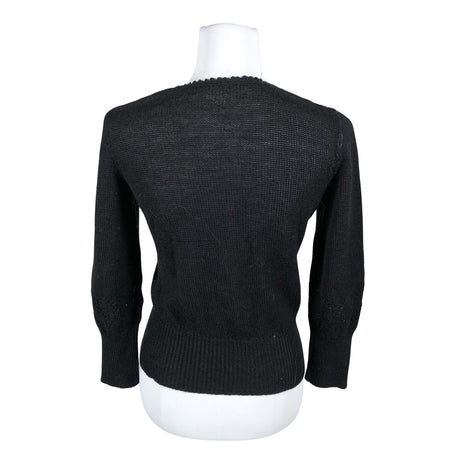 Unisex Handmade - Kampsun, suurus 36 - Must (2)