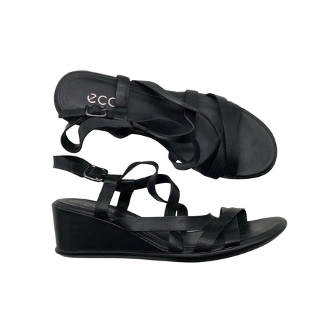 Unisex Ecco - Kiilkontsaga rihmikud, suurus 36 - Must ()