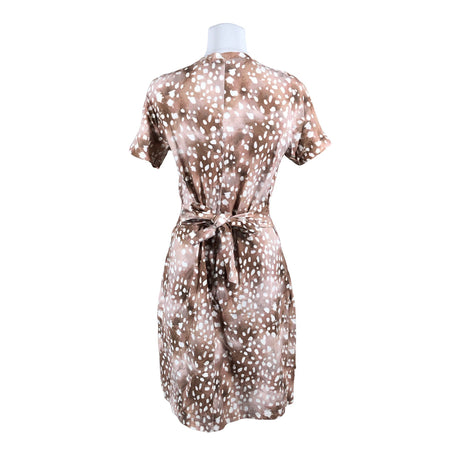 Unisex Kaiko - Trikotaažist kleit, suurus 36 - Beige (2)
