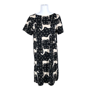 Unisex Marimekko - Trikotaažist kleit, suurus 40 - Must (1)