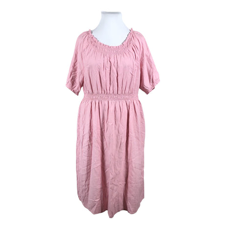 Unisex Noom - Mitteveniv kleit, suurus 46 - Heleroosa ()