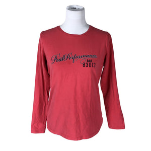 Unisex Peak Performance - Trikotaažist pluus, suurus 40 - Punane (1)