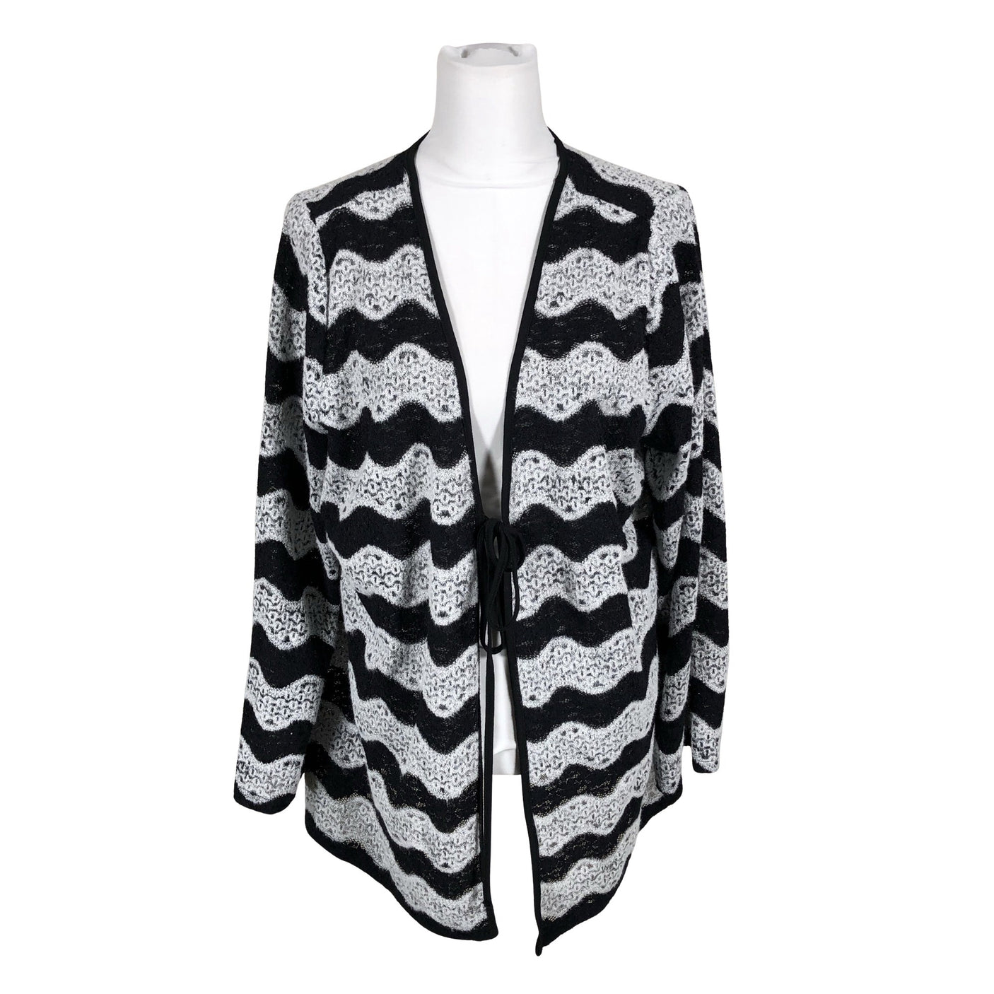 Unisex Zizzi - Kardigan, suurus 38 - Hall (1)