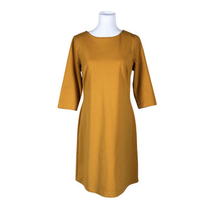 Unisex London Fog - Trikotaažist kleit, suurus 40 - Kollane (1)