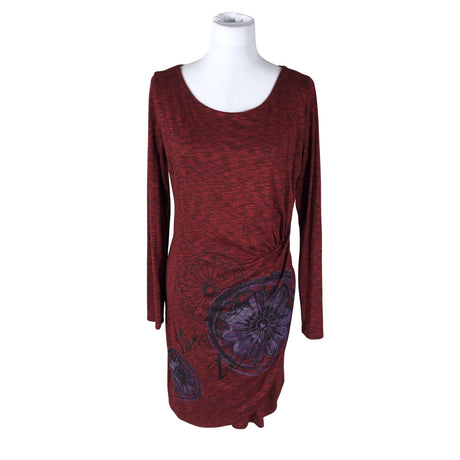 Unisex Desigual - Trikotaažist kleit, suurus 40 - Punane ()