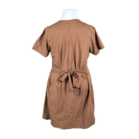 Unisex Kaiko - Trikotaažist kleit, suurus 42 - Pruun (2)