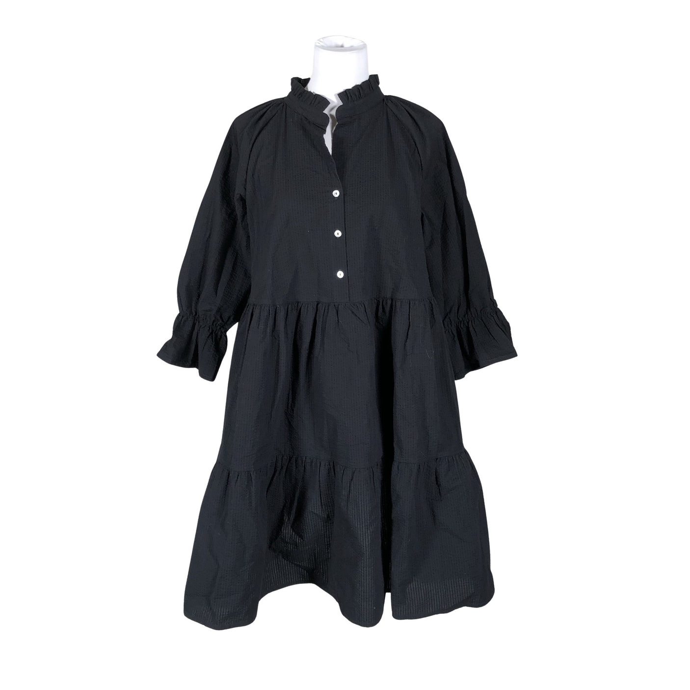 Unisex Samuji - Mitteveniv kleit, suurus 40 - Must (1)