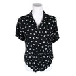 Unisex Abercrombie&Fitch - Lühikeste käistega pluus, suurus 38 - Must ()