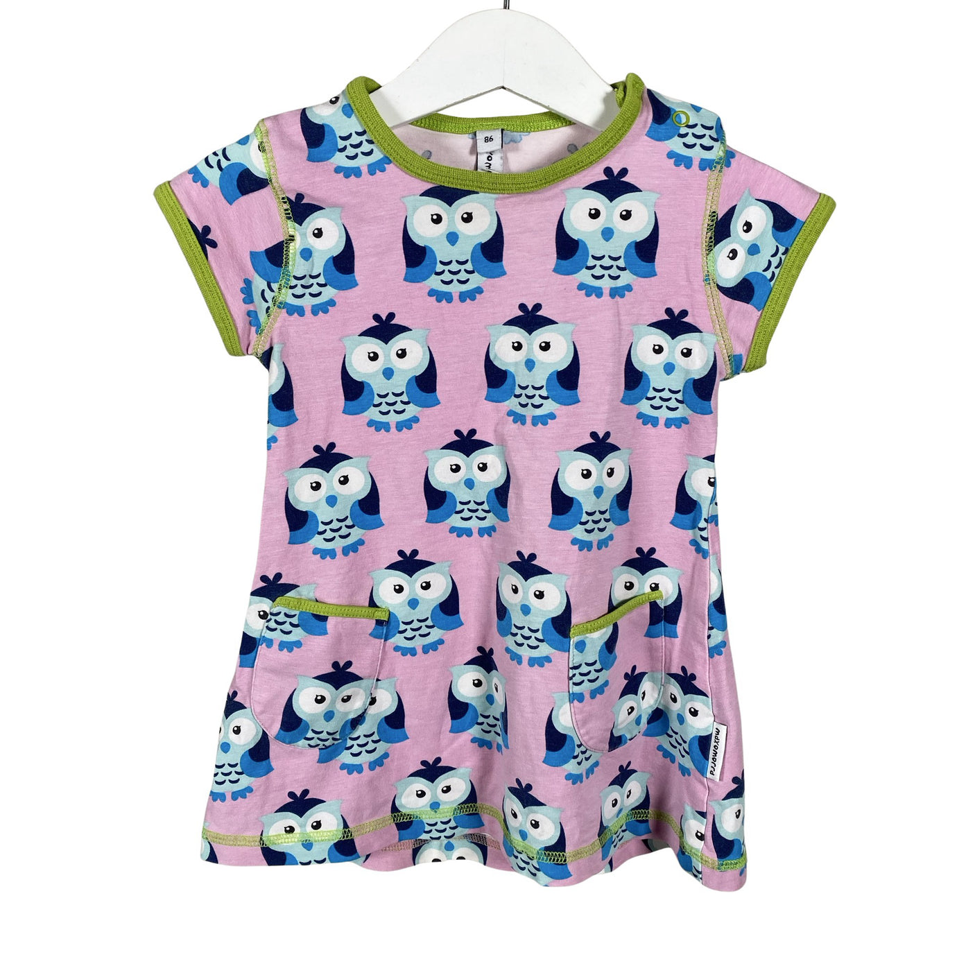 Unisex Maxomorra - Trikotaažist kleit, suurus 80 - 86 - Heleroosa (1)