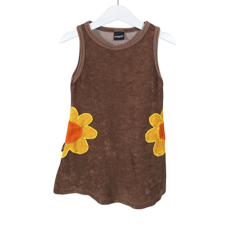 Unisex Metsola - Dressikangast kleit, suurus 98 - 104 - Pruun ()