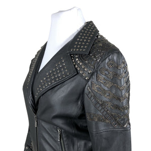 Unisex Nü - Nahktagi, suurus 42 - Must (2)