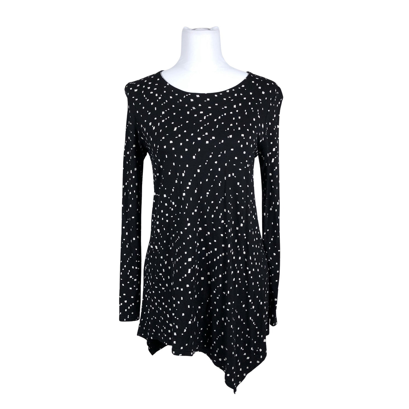 Unisex Nanso - Trikotaažist tuunika, suurus 36 - Must (1)