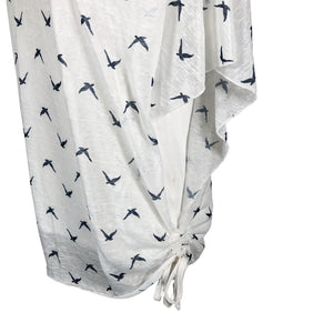 Unisex Boco - Lühikeste käistega pluus, suurus 40 - Valge (2)