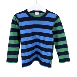 Unisex Polarn O. Pyret - Trikotaažist pluus, suurus 98 - 104 - Sinine (1)