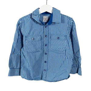 Unisex Polarn O. Pyret - Triiksärk, suurus 98 - 104 - Türkiis (1)