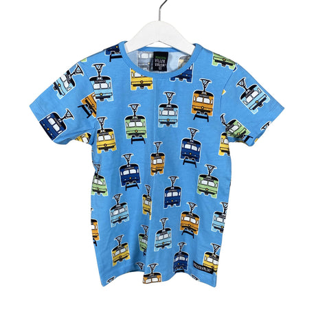 Unisex Villervalla - T-särk, suurus 116 - 122 - Helesinine ()