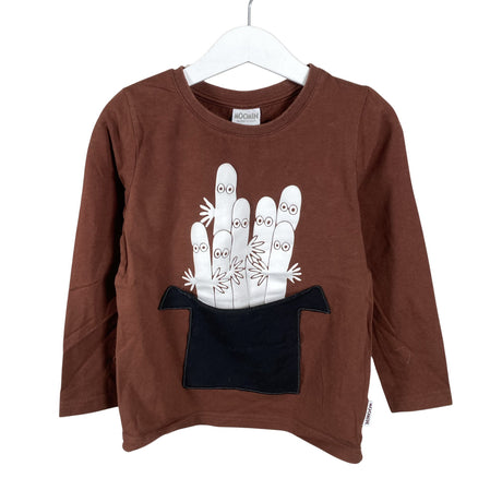 Unisex Martinex - Trikotaažist pluus, suurus 104 - 110 - Pruun ()