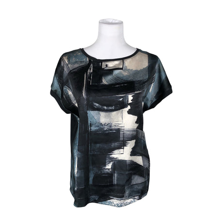 Unisex Your Face - Lühikeste käistega pluus, suurus 34 - Sinine ()