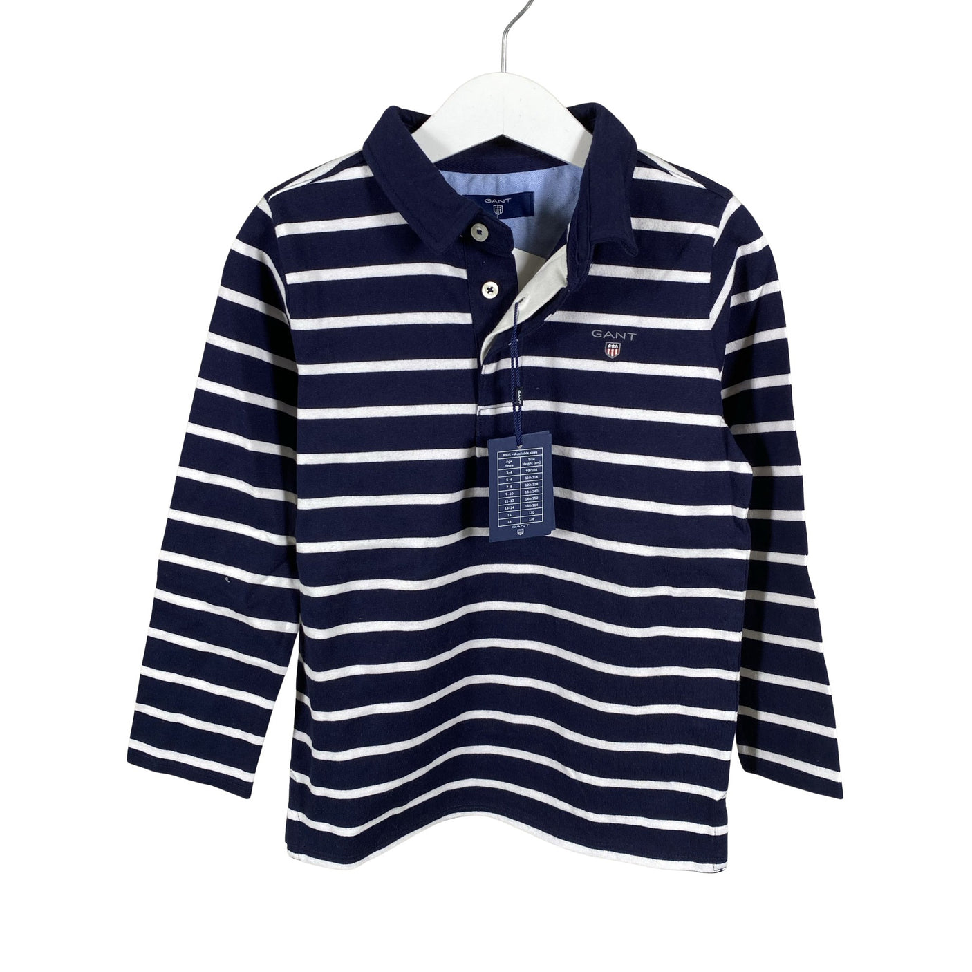 Unisex Gant - Trikotaažist pluus, suurus 98 - 104 - Sinine (1)