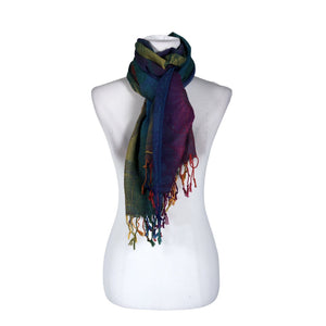 Unisex Pashmina - Sall, suurus Ei kokoa - Lilla (1)