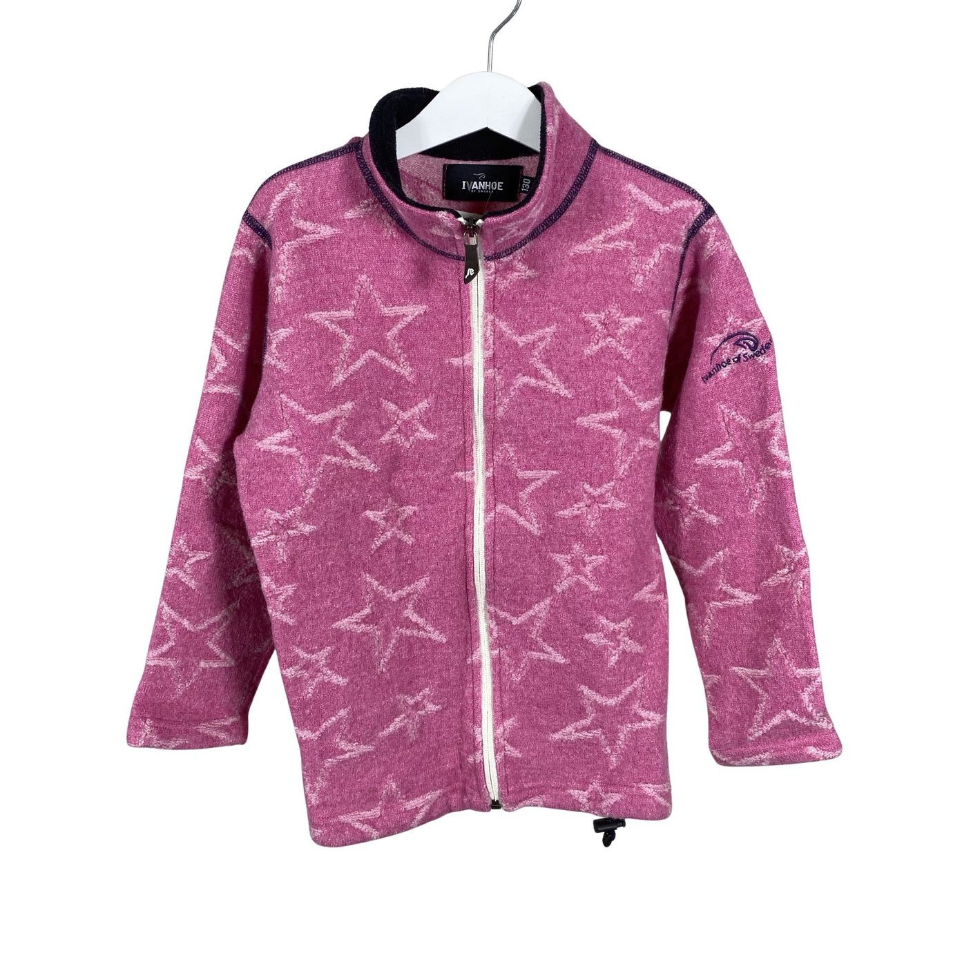 Unisex Ivanhoe - Fliisjakk, suurus 122 - 128 - Roosa (1)