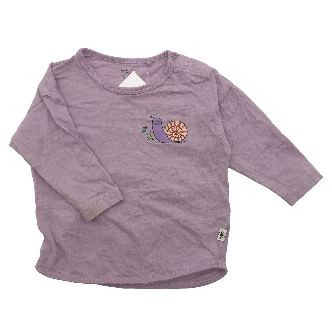 Unisex Lindex - Trikotaažist pluus, suurus 68 - 74 - Lilla (1)