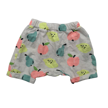 Unisex Lindex - Trikotaažist lühikesed püksid, suurus 56 - 62 - Valge ()