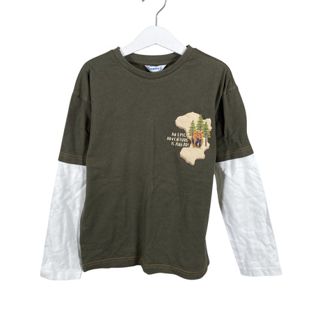 Unisex Mayoral - Trikotaažist pluus, suurus 128 - 134 - Roheline ()