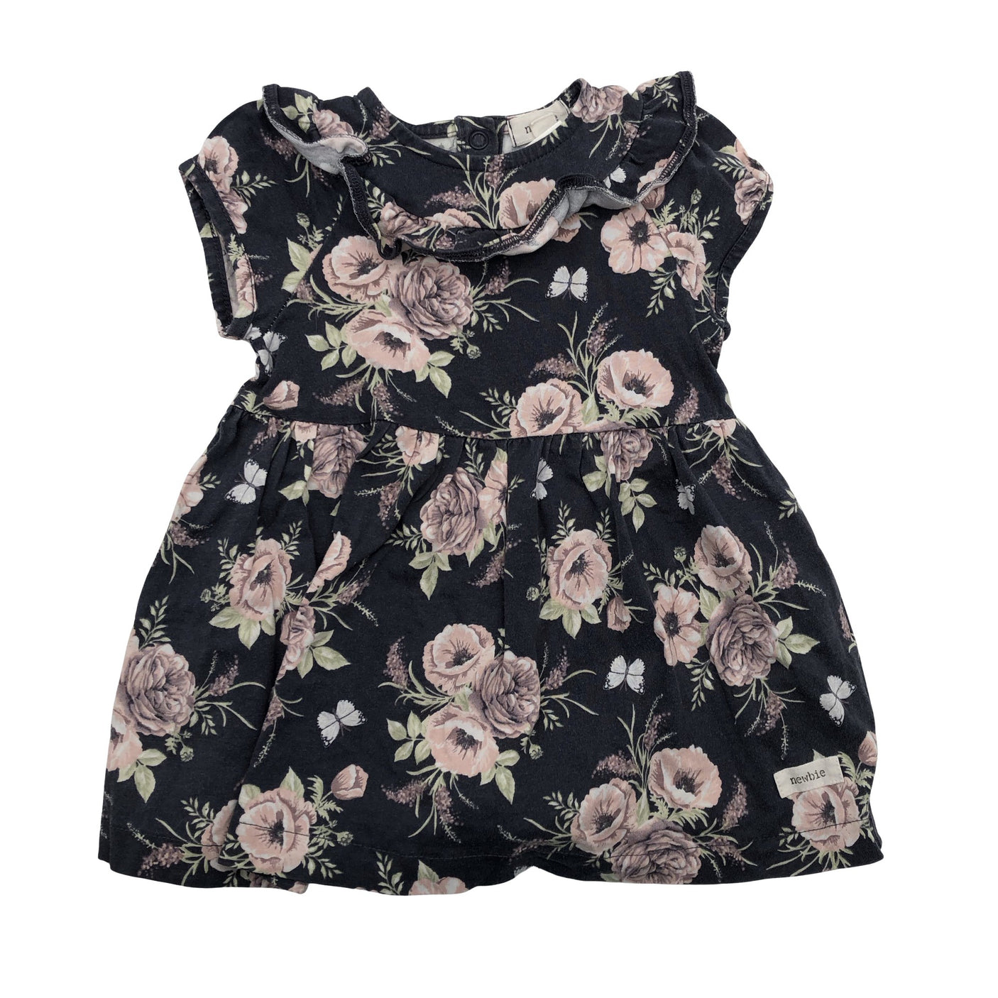 Unisex Newbie - Trikotaažist kleit, suurus 68 - 74 - Sinine (1)