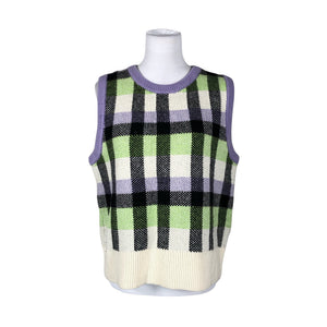 Unisex Arket - Kootud vest, suurus 40 - Roheline (1)