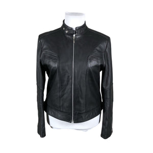 Unisex Andiata - Nahktagi, suurus 44 - Must (1)