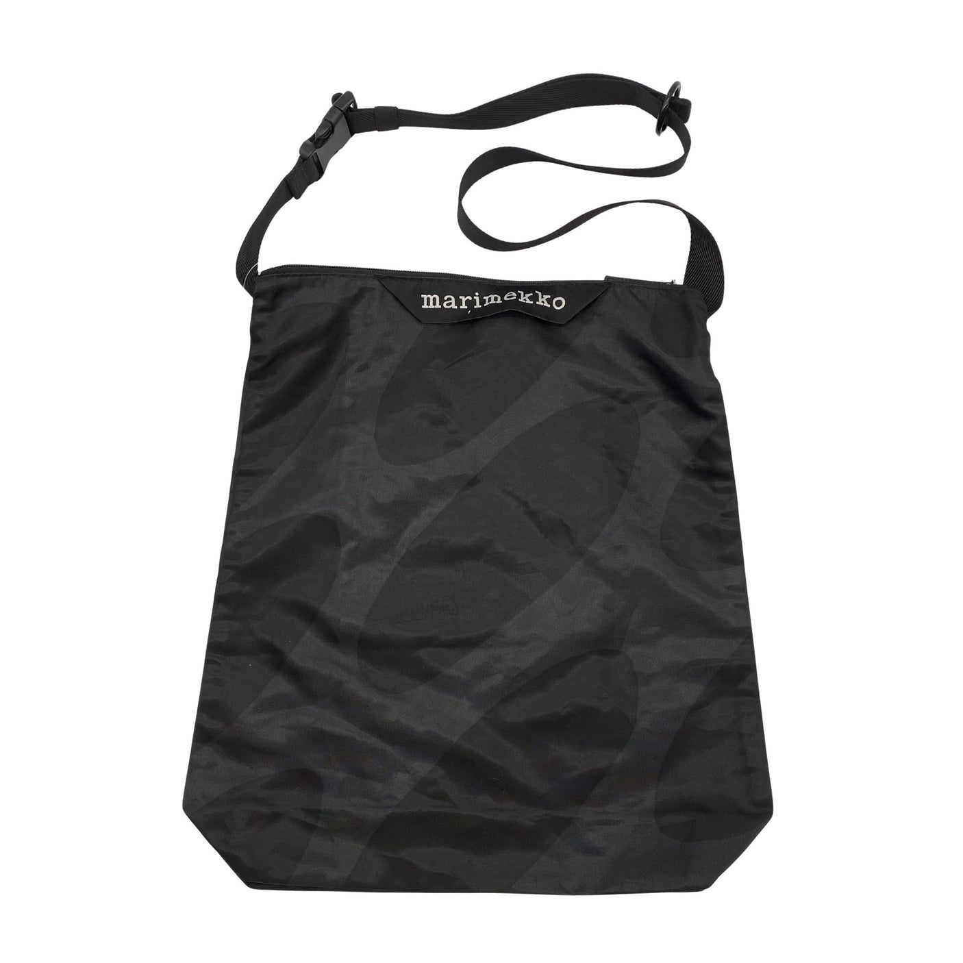 Unisex Marimekko - Õlakott, suurus Midi - Must (1)