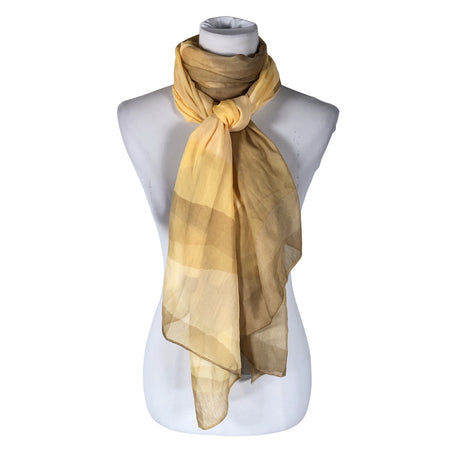 Unisex Fraas - Õhuke sall, suurus Maxi - Kollane ()