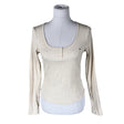 Unisex Tommy Jeans (Tommy Hilfiger) - Trikotaažist pluus, suurus 40 - Beige ()