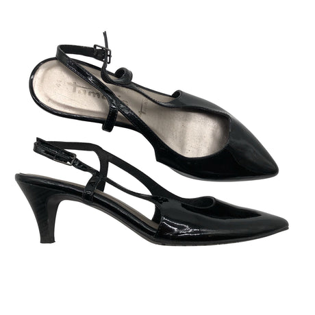 Unisex Tamaris - Kontsaga rihmikud, suurus 41 - Must ()
